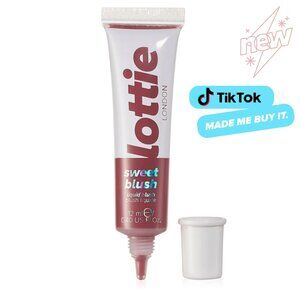 Lottie London Sweet blush, Lightweight Liquid Blush, Mocha Mauve, 12 mL